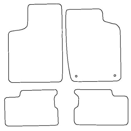 Tailored Car Mats Vauxhall Astra Mk2 Gte