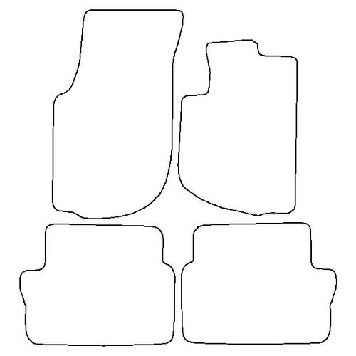 Tailored Car Mats Volvo 940/960 Automatic