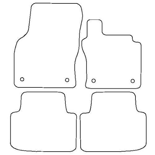 Tailored Car Mats Volkswagen Passat B8