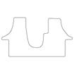 Tailored Car Mats Volkswagen Transporter T6 - 1pc Fronts