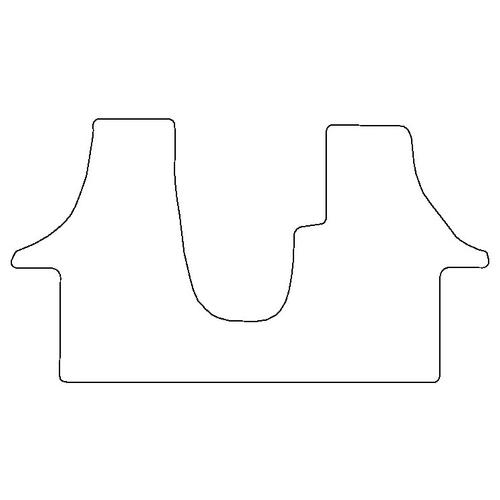 Tailored Car Mats Volkswagen Transporter T6 - 1pc Fronts