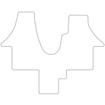 Tailored Car Mats Volkswagen Transporter T5/T6 - 1pc with Tail