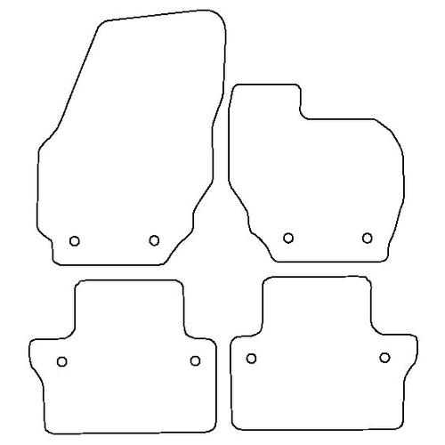 Tailored Car Mats Volvo XC70 Manual