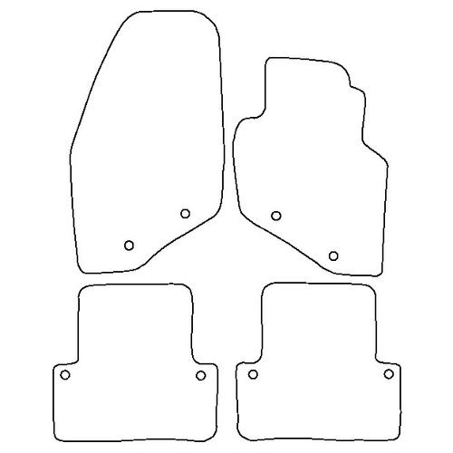 Tailored Car Mats Volvo XC70