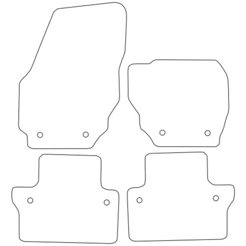 Tailored Car Mats Volvo XC70 Automatic