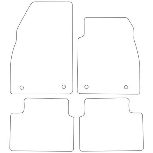 Tailored Car Mats Vauxhall Insignia (Front Fixings Only)