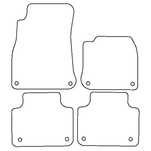 Tailored Car Mats Volkswagen Touareg (3rd Gen)