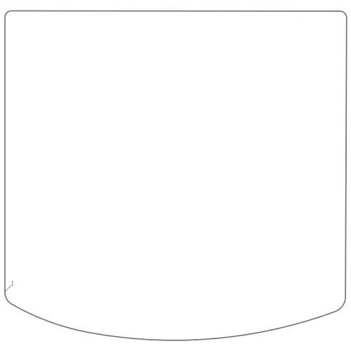 Tailored Car Boot Mat Volkswagen Touran 1st Generation
