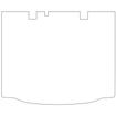 Tailored Car Boot Mat Volkswagen Up Boot Mat Lower Level