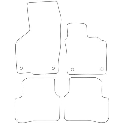 Tailored Car Mats Volkswagen CC