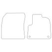 Tailored Car Mats Vauxhall Combo E Van Fronts