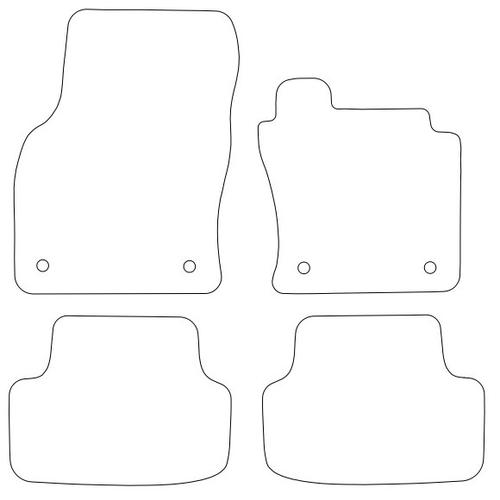 Tailored Car Mats Volkswagen Golf Mk8 Including Plug-in Hybrid