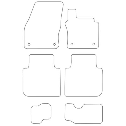 Tailored Car Mats Volkswagen Tiguan LWB / Allspace