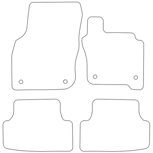 Tailored Car Mats Volkswagen Golf Mk8 Mild Hybrid