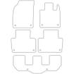 Tailored Car Mats Volvo XC90 7-Seater (MPV)
