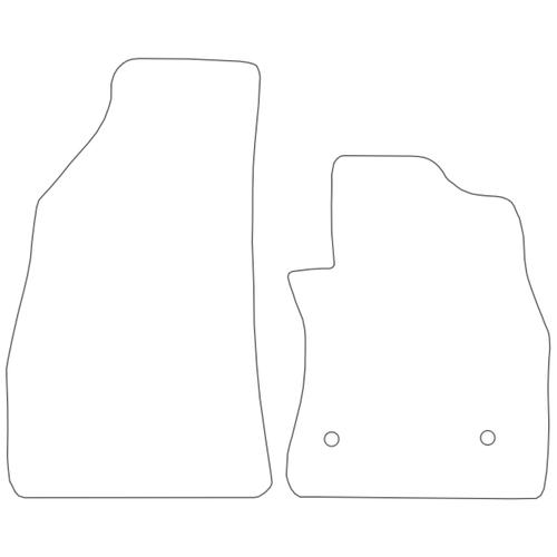 Tailored Car Mats Vauxhall Combo D Van Fronts