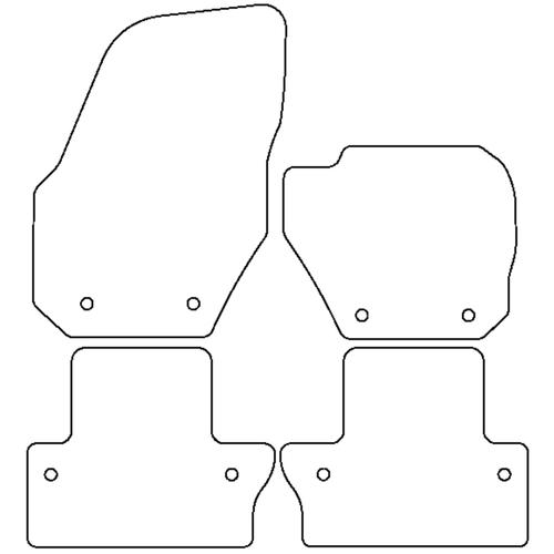Tailored Car Mats Volvo V60 Automatic