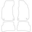 Tailored Car Mats Volkswagen Passat Oval Fixings