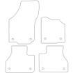 Tailored Car Mats Volkswagen Phaeton (Round Stud Fixings)