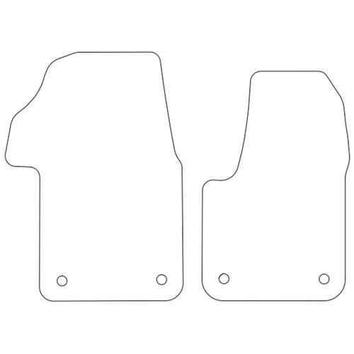 Tailored Car Mats Volkswagen Multivan Fronts