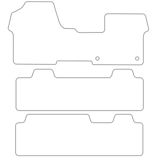 Tailored Car Mats Vauxhall Vivaro 4 Life MPV (Front Bench Seat)
