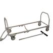 Brown and Geeson Folding Pit Trolley - Grey Powder Coated