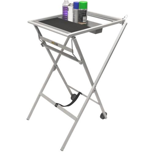 Brown and Geeson Folding Utility Work Station - Grey Powder Coated