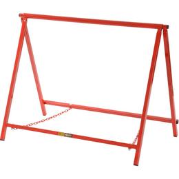 Brown and Geeson Extra Large 24" Red Chassis Stands (Pair) - Powder Coated