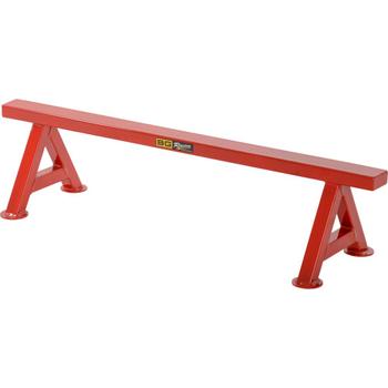 Brown and Geeson Medium 7" Red Chassis Stands (Pair) - Powder Coated