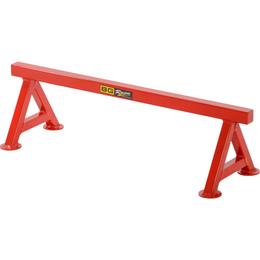 Brown and Geeson Small 6" Red Chassis Stands (Pair) - Powder Coated