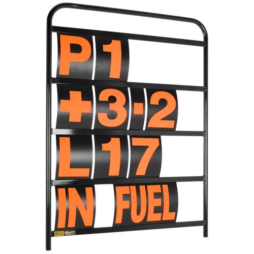 Brown and Geeson Standard Black Aluminium Pit Board