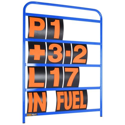 Brown and Geeson Standard Blue Aluminium Pit Board