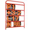 Brown and Geeson Standard Red Aluminium Pit Board