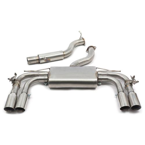 (Valved) GPF Back System (Resonated) Audi S3 (8V) (5 Door) (from 2019 to 2020)