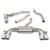 Cobra Sport Valved Turbo Back System - Sports Cat - Non Resonated to fit Audi S3 (8Y) (Sportback) (from 2020 onwards)