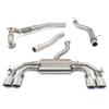 Cobra Sport Valved Turbo Back System - De-Cat - Resonated to fit Audi S3 (8Y) (Sportback) (from 2020 onwards)