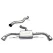 Cat Back System (Non-Resonated) Audi TT 2.0 TFSI (Quattro) Dual Exit TailPipes (from 2012 to 2014)