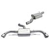 Cobra Sport Cat Back System (Resonated) to fit Audi TT 2.0 TFSI (Quattro) Dual Exit TailPipes (from 2012 to 2014)