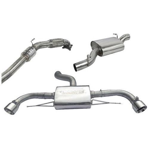 Turbo Back System (Sports Cat & Resonated) Audi TT 2.0 TFSI (Quattro) Dual Exit Tailpipes (from 2012 to 2014)