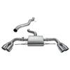 Cobra Sport Cat Back System (Non-Resonated) to fit Audi TTS (Quattro) Quad Exit TailPipes (from 2008 to 2014)