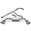 Turbo Back System (Sports Cat & Non-Resonated) Audi TTS (Quattro) Quad Exit TailPipes (from 2008 to 2014)