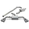 Cobra Sport Turbo Back System (De-Cat & Resonated) to fit Audi TTS (Quattro) Quad Exit TailPipes (from 2008 to 2014)