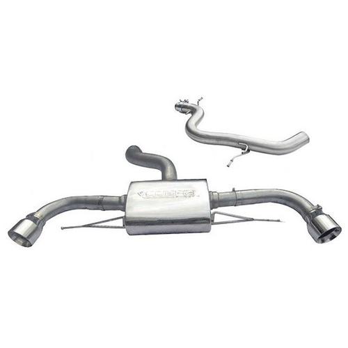 Cat Back System Audi TT 1.8 & 2.0 TFSI (2WD) Dual Exit TailPipes (from 2011 to 2014)