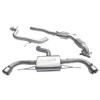 Cobra Sport Turbo Back System (Sports Cat) to fit Audi TT 1.8 & 2.0 TFSI (2WD) Dual Exit TailPipes (from 2011 to 2014)