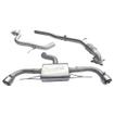 Turbo Back System (De-Cat) Audi TT 1.8 & 2.0 TFSI (2WD) Dual Exit TailPipes (from 2011 to 2014)