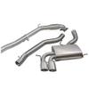Cobra Sport Turbo Back System (De-Cat & Resonated) to fit Audi S3 (8P) (5 Door) (from 2006 to 2012)