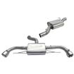 Cat Back System (Resonated) Audi TT 3.2 Coupe (Quattro) Dual Exit Tailpipes (from 2007 to 2011)