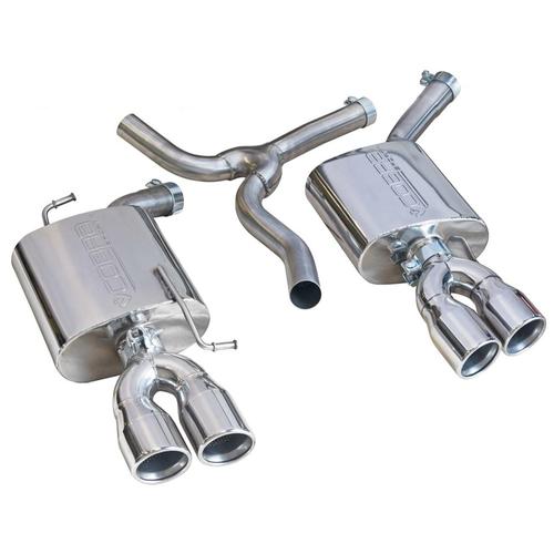 Rear Box Section Audi A5 (B8 & B8.5) 2.0 TDI Coupe (S-Line) (S5 Style Quad Exit Conversion) (from 2007 to 2016)