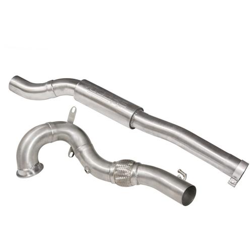 Front Pipe De-Cat Section To Standard Cat Back Audi TTS Mk3 (from 2015 to 2019)