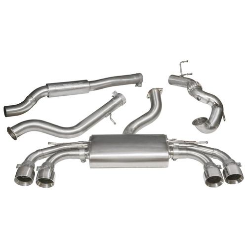 De-Cat & Non-Resonated Turbo Back System (Non-Valved) Audi TTS Mk3 (from 2015 to 2019)